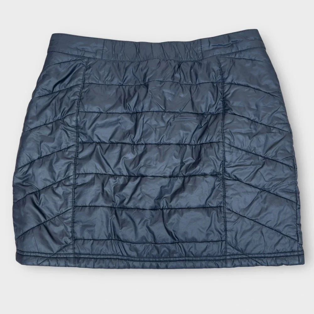 Smartwool‎ Puffer Mini Skirt PhD Smartloft Womens Sz S Black Outdoor Insulated